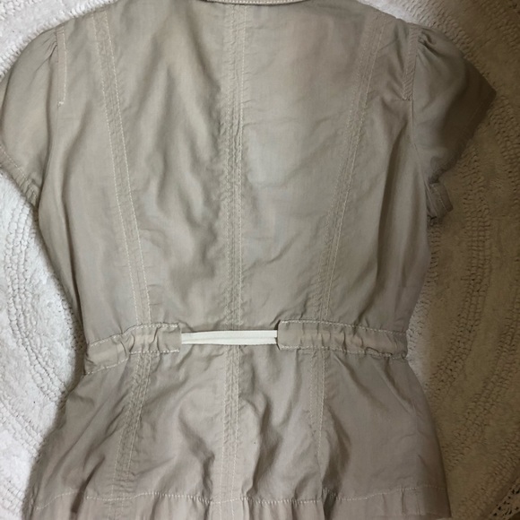 LOFT XXSP short sleeved khaki jacket - Picture 2 of 3